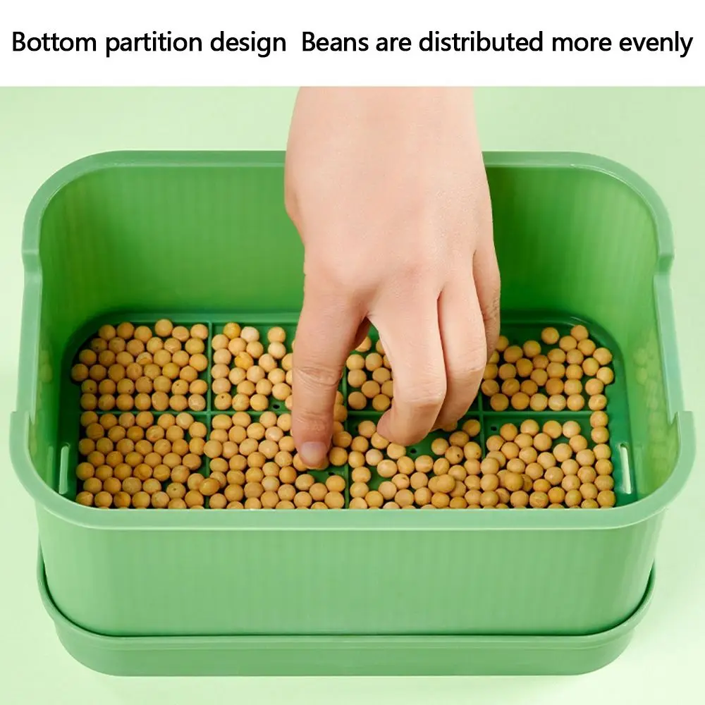 Soilless Cultivation Sprouts Growing Tray Horticultural Tool Sprout Planting Helper Hydroponic Sprouting Plate Multi functional