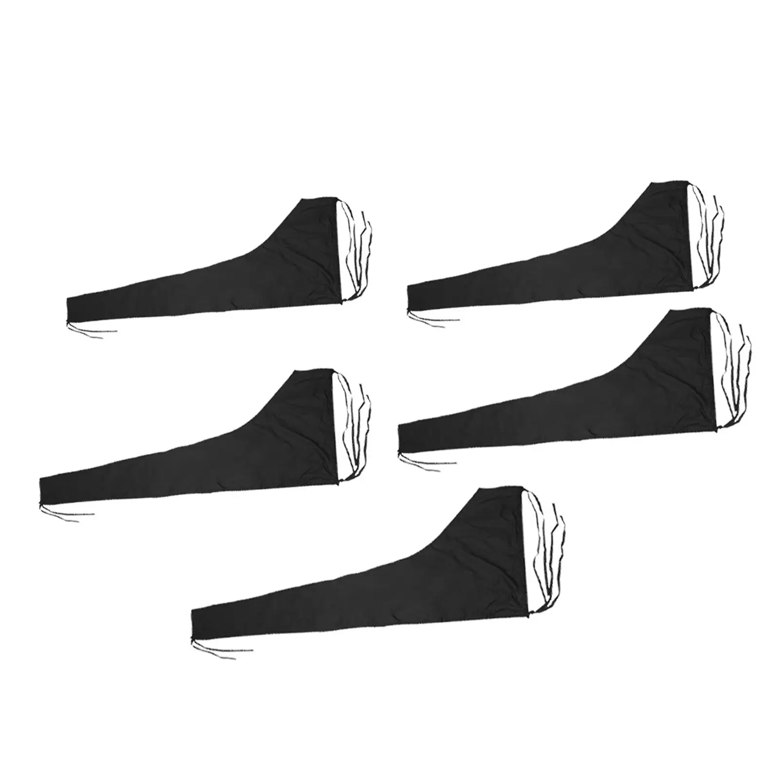 Waterproof Mainsail Boom Cover Oxford Cloth PU Coated Weather Resistant Foldable