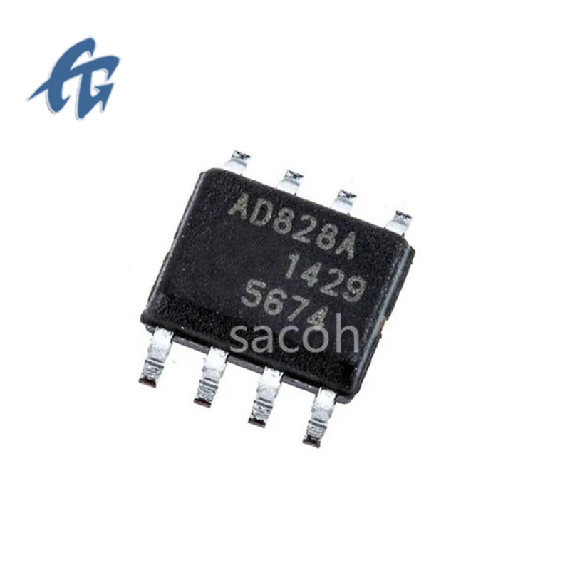 New Original 10Pcs AD828A AD828ARZ SOP8 Standard Dual Operational Amplifier Chip IC Integrated Circuit Good Quality