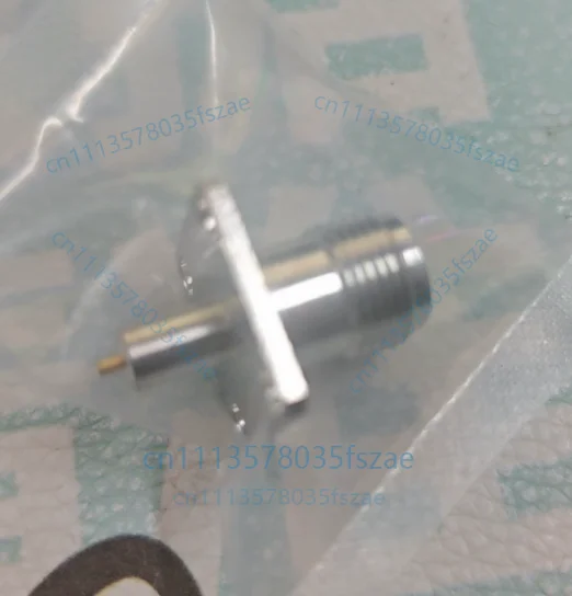 1pc tnc-kfd29 microstrip straight female seat 12.7*12.7 hole spacing extended metal boss wall penetration four-hole flange fixed