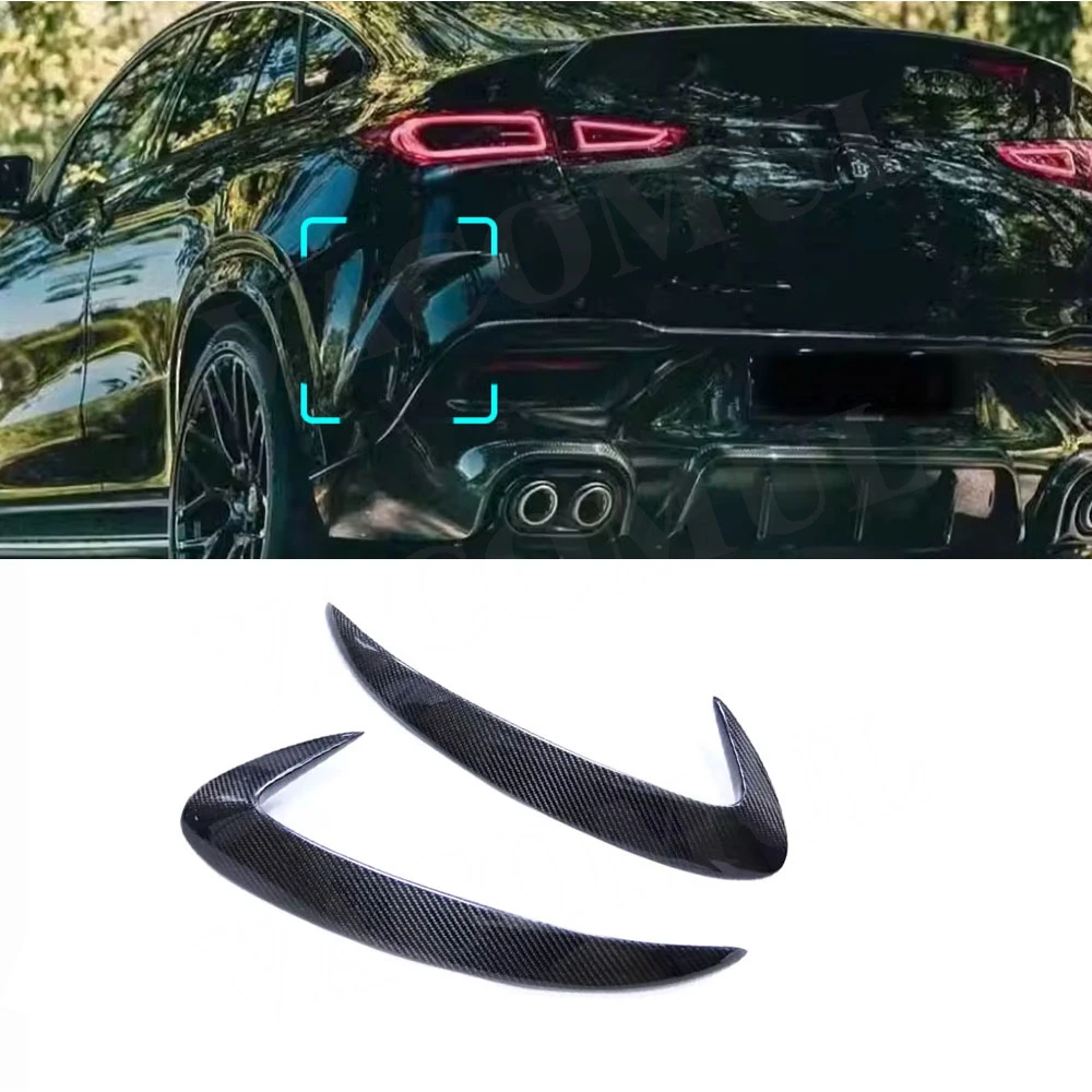 VACOMUL Rear Bumper Air Vent Outlet Splitter Rear Bumper Fins  for Benz GLE Class C167 GLE350 GLE53 AMG Sport Coupe 2020-2023