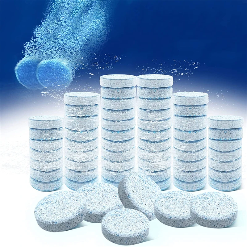 

20/15/10/5Pcs Car Windshield Glass Washer Tablets Solid Concentrated Effervescent Glass Washer Tablets Car Wiper Cleaning Tools