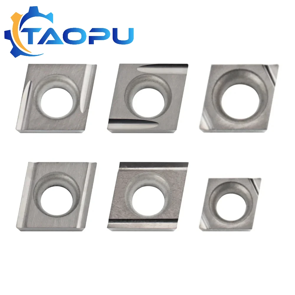 

TAOPU Metal Lathe Tools CCGT Cutting Turning Carbide Blade CCGT040101 CCGT09T301 CCGT09T302 CCGT09T304 CCGT060201 CCGT030101