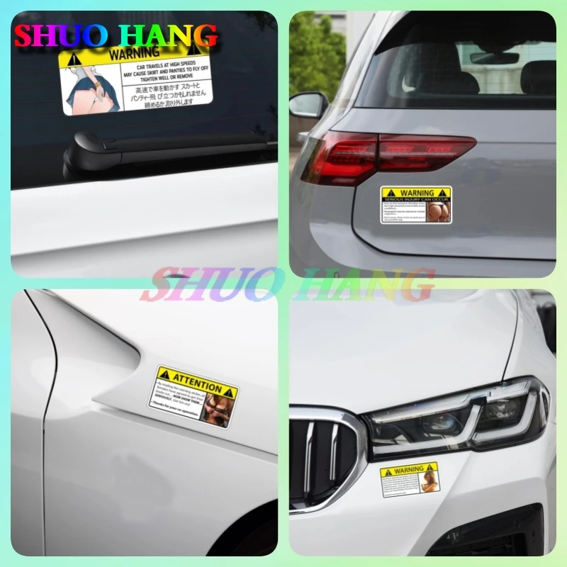 

Funny Panties Warning Peek Slap Boobs Warning Sticker Snowmobile Vibration Sexy Girl ATV 4x4 UTV JDM Car Window Bumper Decal