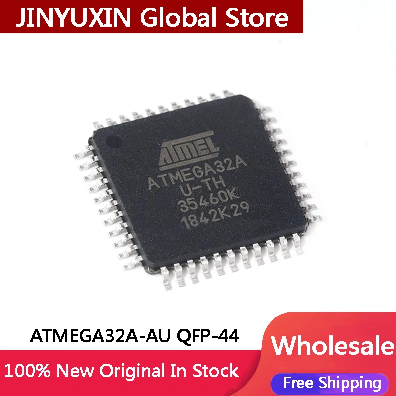 2-100 pezzi nuovo Chip ATMEGA32A ATMEGA32A-AU ATMEGA32A-AUR QFP-44 IC In Stock all\'ingrosso