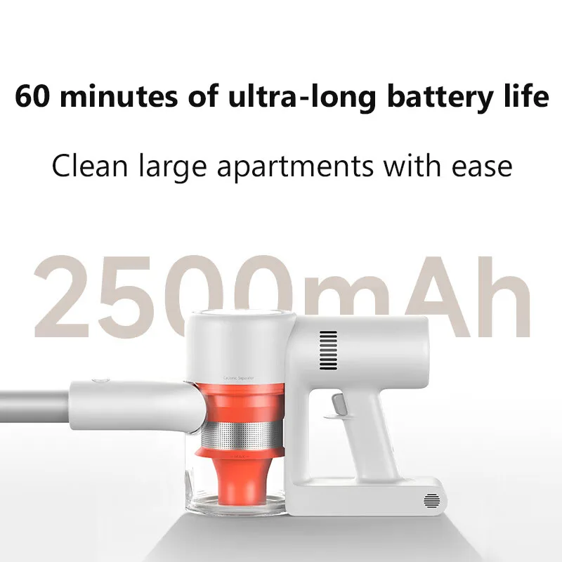 New Xiaomi Mijia Wireless Vacuum Cleaner 2 Display Dust Edition Low Noise Handheld Mite Removal Vacuum Cleaner With High Suction