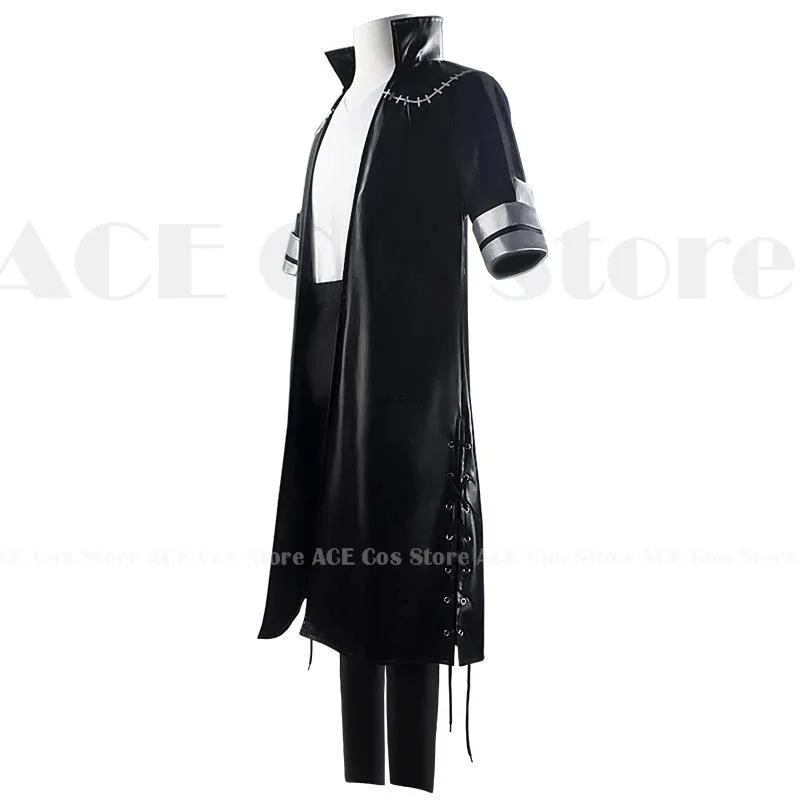 25COSDabi Hero Boku Toya Todoroki Cosplay disfraz peluca Dabi Cosplay disfraz universitario conjunto completo traje negro para hombre fiesta de Halloween