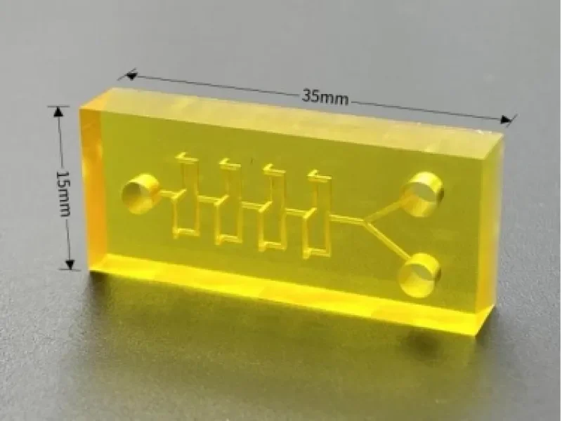 Precision Micro Nano 3D Printing with Optical Accuracy of 2um Cubic Material