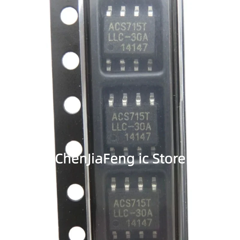 

1-100 шт./лот ACS715LLCTR-30A-T ACS715T LLC-30A SOP8 Новый оригинал