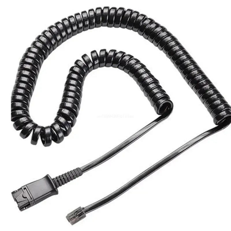 ABS Headsets Connection Cable for Business Telephones and Home Phones Dropship