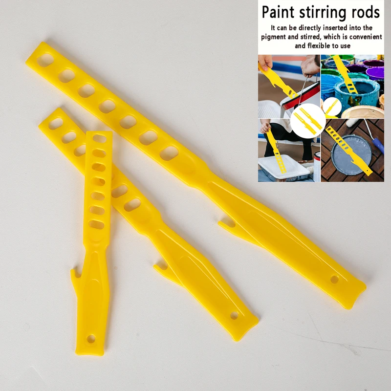 

Набор из 10 палочек для смешивания краски, многоразовые, портативные, ручные инструменты для смешивания, для бытовых красок.