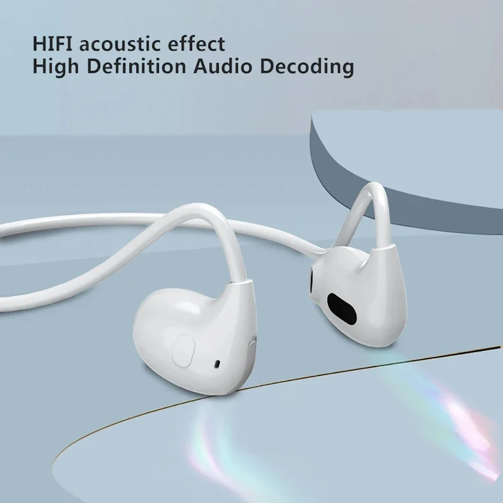 سماعات بلوتوث 5.3 سماعات لاسلكية تعمل باللمس سماعات رياضية HiFi سماعات أذن استريو مع ميكروفون