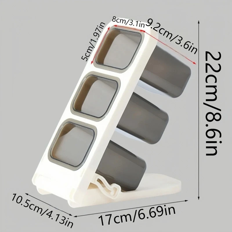 Detachable Slant Insert Pen Holder, Home Desk Pen Box, Office Desktop Pen Stand, Multi-layer Student Stationery Box