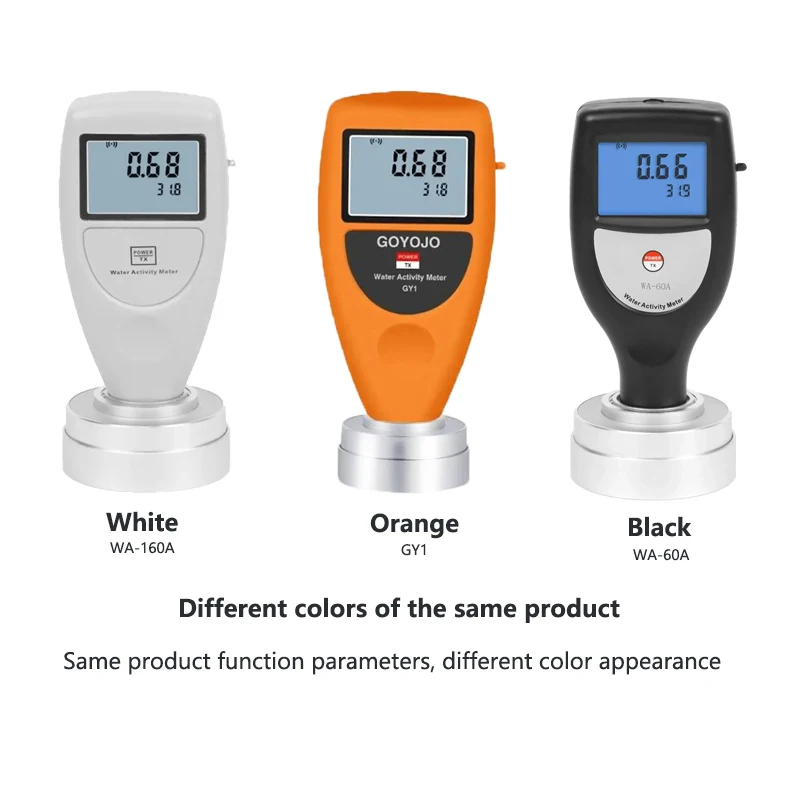 Digital water activity meter GY1 food water activity tester WA-160A precision 0aw~1.0aw food bread portable water activity meter