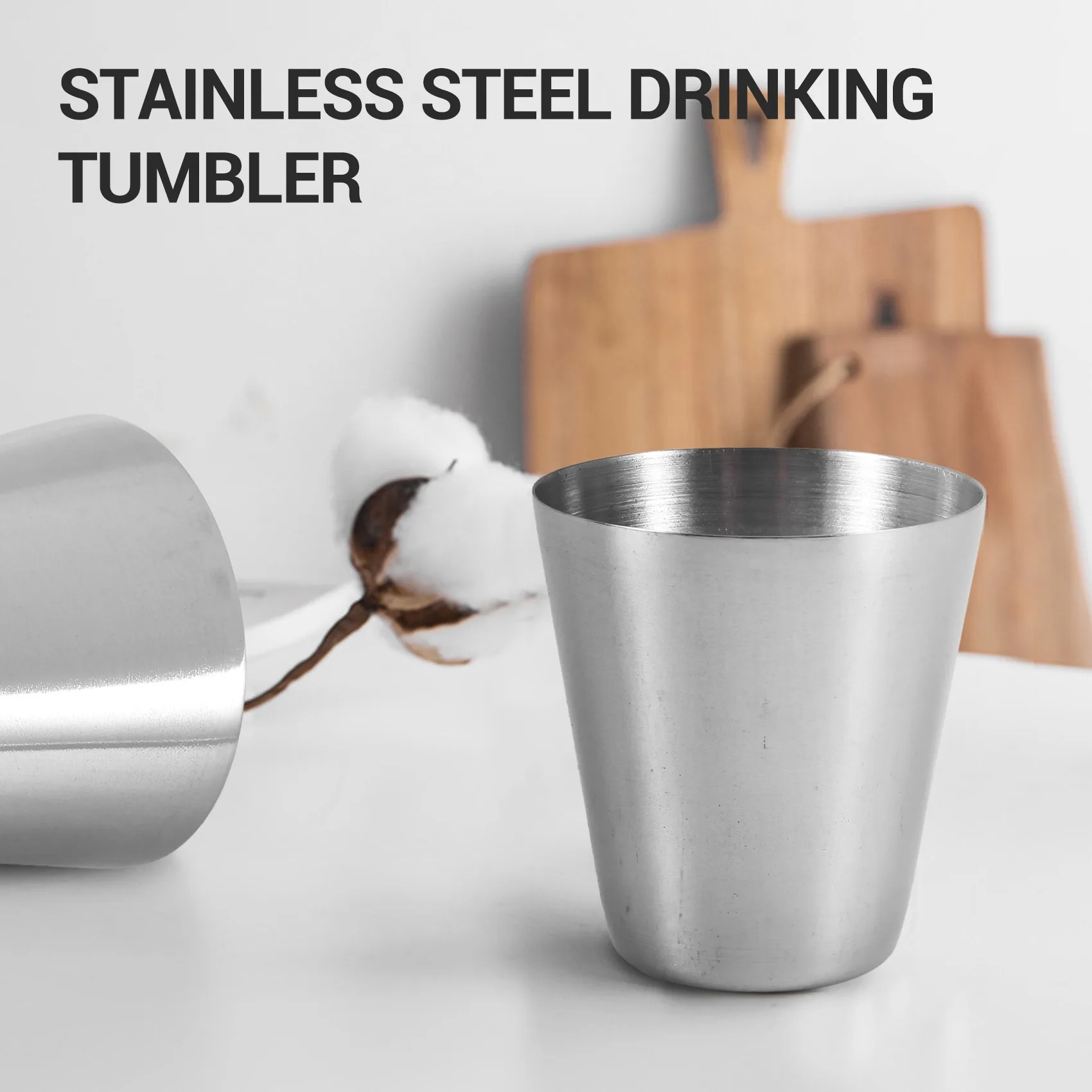 15 Pcs Stainless Steel Shot Glasses Drinking Vessel,30Ml(1Oz) Camping Travel Coffee Tea Cup,for Whiskey Tequila Liquor