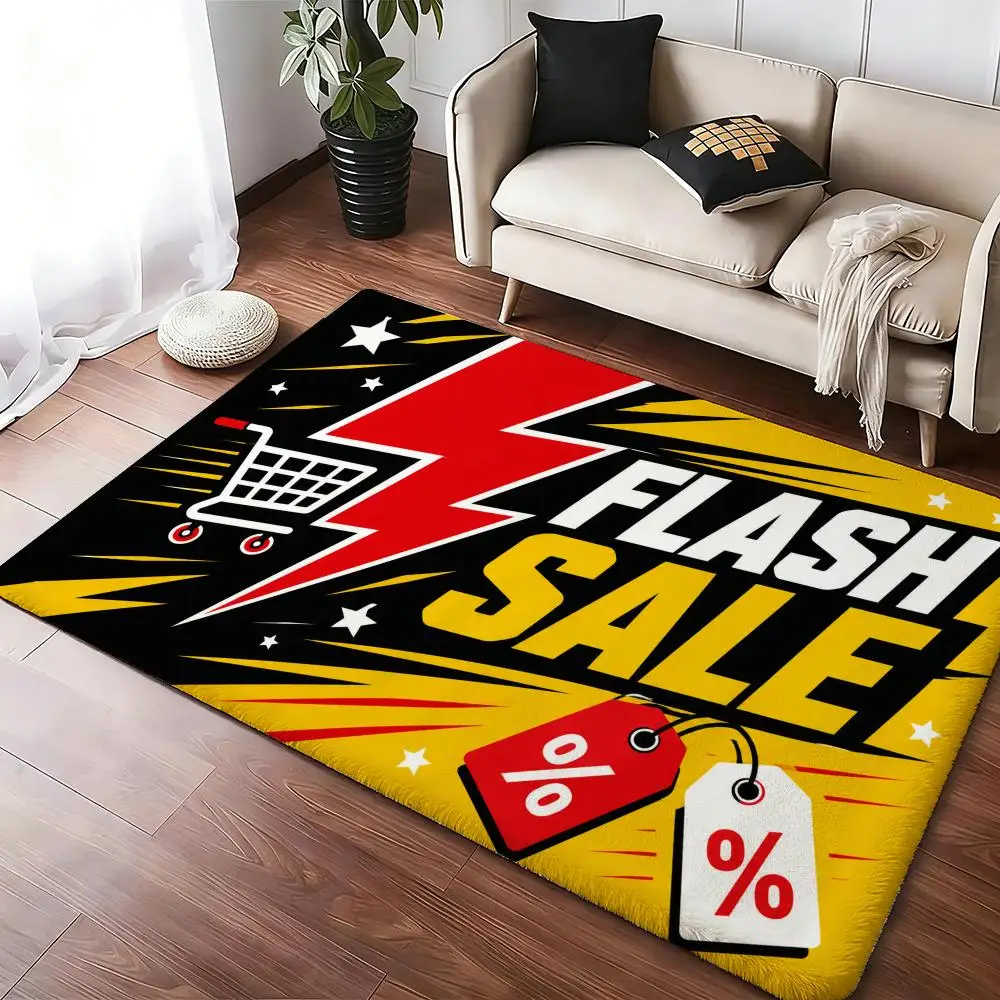 Current Special Offer Floor Mat Soft Thickened Absorbent Non-Slip Bedroom Living Room Door Mat Home Decor Flannel Rugs