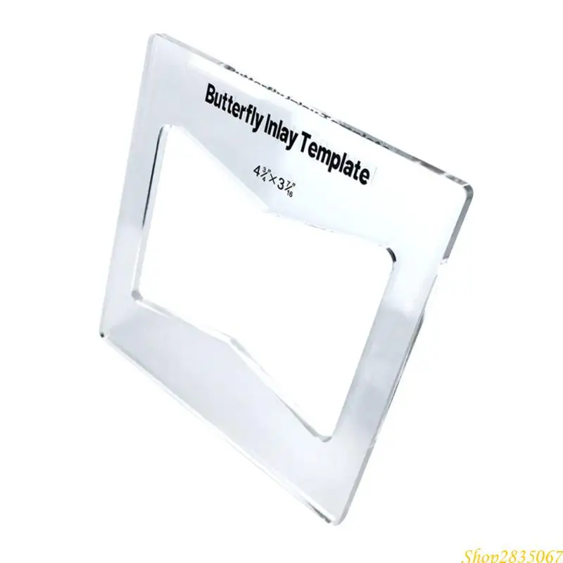 Router -Jig -Vorlage, Butterfly Inlay -Vorlagen Router und dekorative Vorlagen 831f