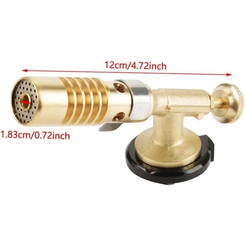 Газовая горелка, Сварочная портативная газовая горелка, медный высокотемпературный латунный газовый фонарь, припой для пайки, сварочные инструменты