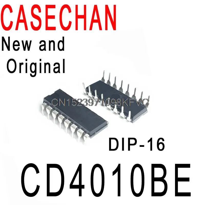 5PCS New and Original CD4010 DIP-16 Buffer Hexadecimal Converter In Stock IC CD4010BE