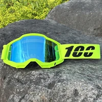100 lunettes de Moto hommes lunettes de Motocross casque MX Moto Dirt Bike ATV Ski Sports de plein air verre Scooter Googles masque cyclisme 4