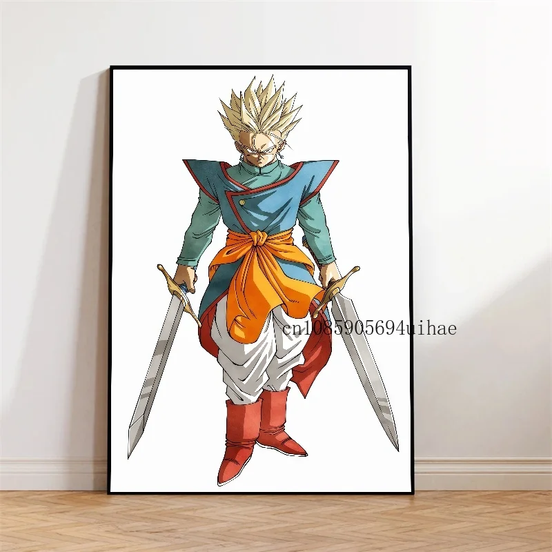 اليابان أنيمي لعبة دراغون بول سون جوكو شخصية كلاسيكية المشارك قماش الطباعة صورة معلقة الحديثة غرفة المعيشة ديكور السرير جدارية