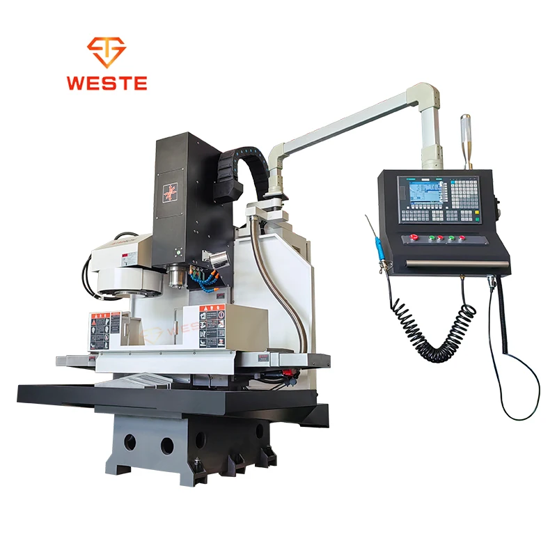 Small Xk7126 Metal CNC Milg Hine Siemen's Automatic Control System Single Spindle For Heavy Duty Hining New Condition