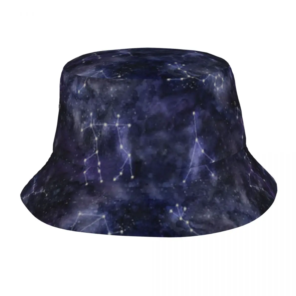 Twelve Zodiac Signs Unisex Casual Sun Hat Bucket Bob Hip Hop Cap Fisherman Panama