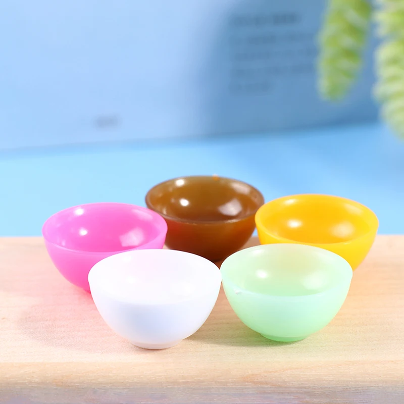1:12 Dollhouse Miniature Dish Bowl Kettle Tableware Model Kitchen Dinning Toy Accessories For Doll House Decor Children Toys