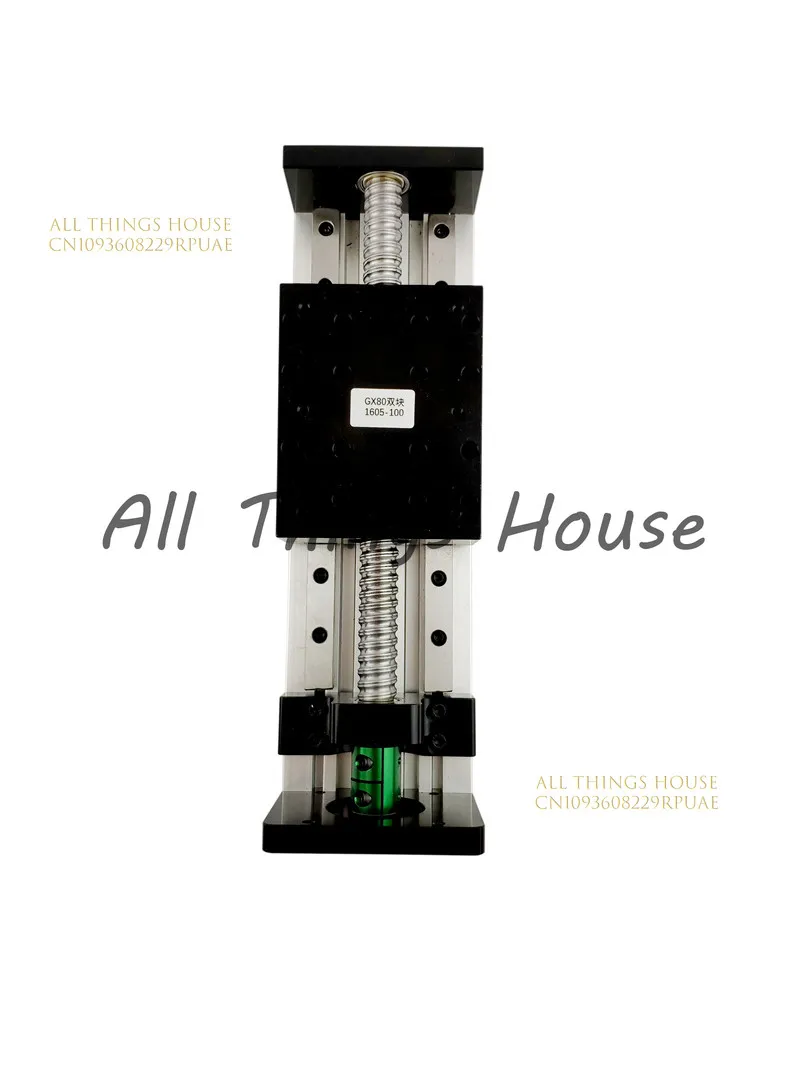 

GX80 * 100, двойной слайдер, шариковый винт с двойной линейной направляющей, прецизионный линейный направляющий стол, электрическое числовое управление