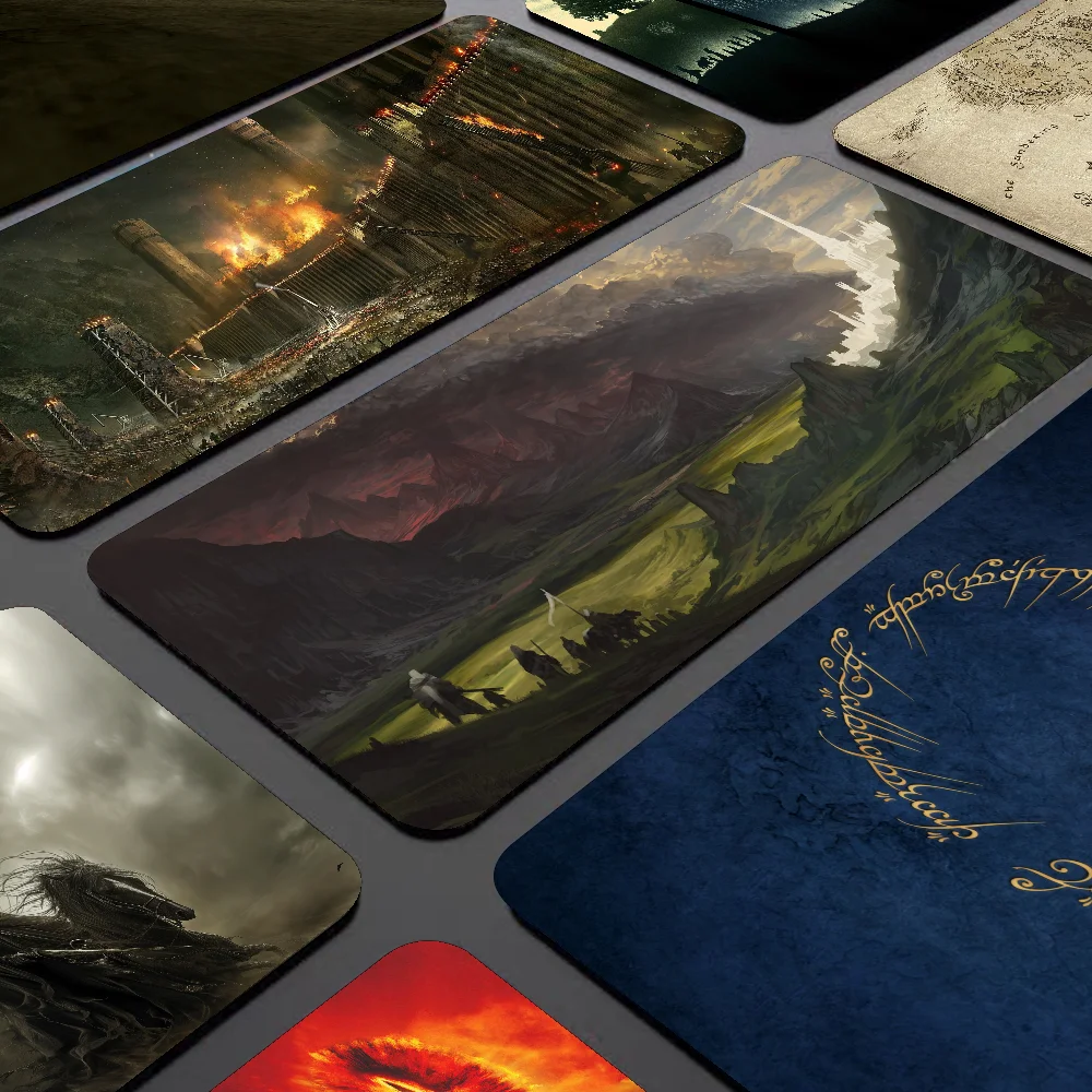 Lord Of The Rings Beautiful Durable Rubber Mouse Mat Pad Size For CSGO Game Player Desktop PC Computer Laptop