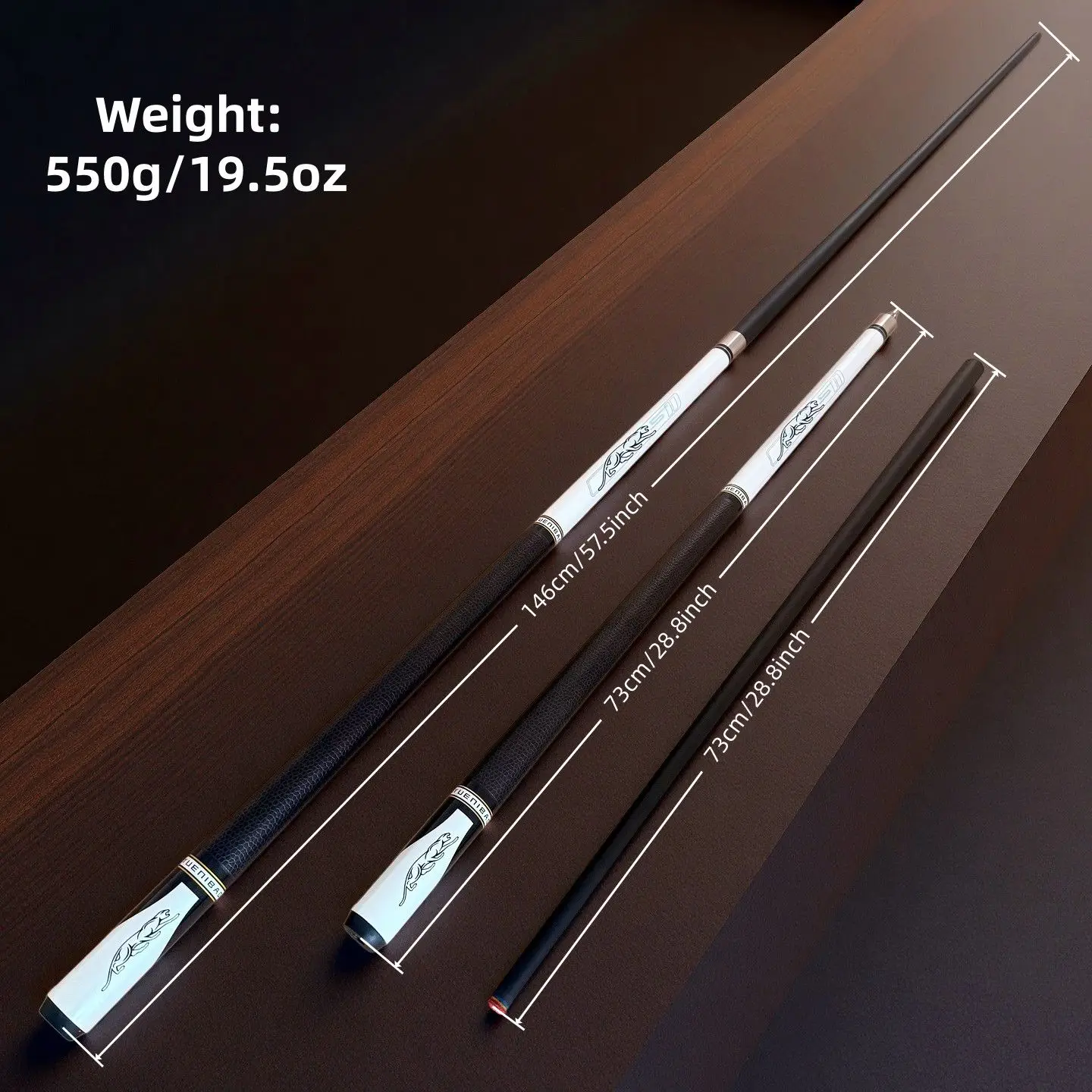 Pool Cue Snooker Billiard Carbon Fiber Stick 3 Cushion Shaft Tip Zero Torque Putter Golf Driver Wedge Utility Wood Bag Putters