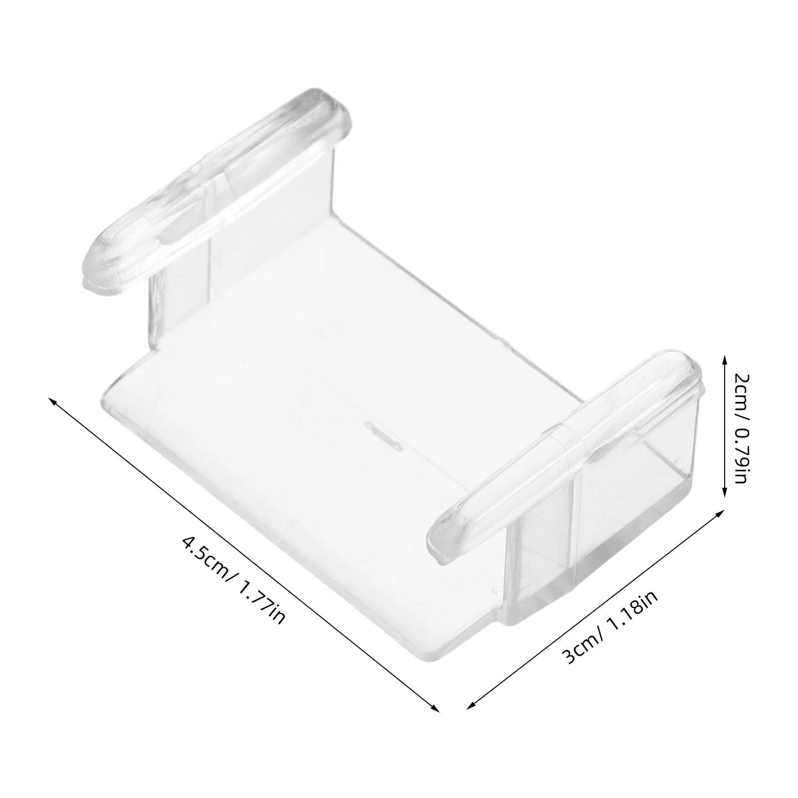 20-delige kinderen spooraccessoires speelgoedconnectoren trein bouwgereedschap puzzel plastic clips model transparant