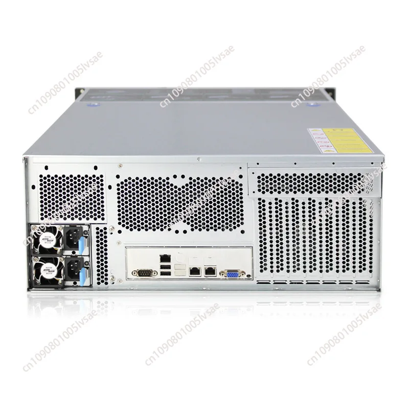 24 disk 4U rack type hot swappable NAS enterprise big data storage ATX main board redundant power server chassis