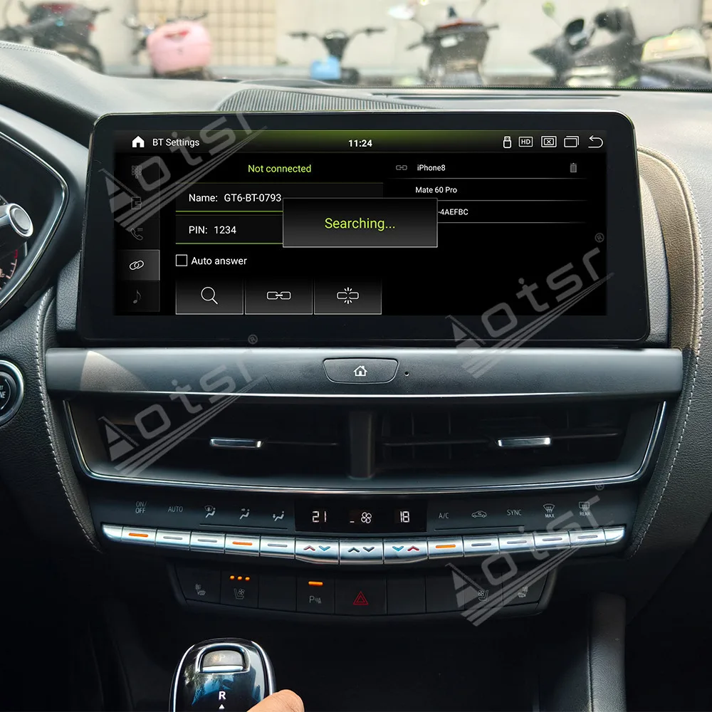 Car Accessories Panel Android 13 12.3 inch Touching Screen Car Radio For Cadillac CT5 2019-2023 GPS Navigation Stereo Head Unit
