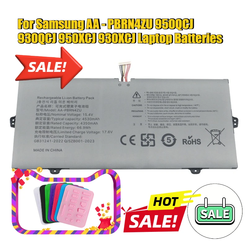 

For Samsung AA - PBRN4ZU 950QCJ 930QCJ 950XCJ 930XCJ Laptop Batteries