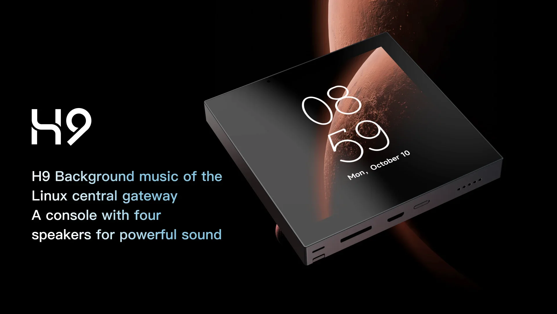 Produk & Perangkat Rumah Pintar Tuya Gateway Wifi 4 inci, Panel Kontrol Sentuh Pintar, Otomatisasi Rumah Android, Teknologi Pintar Elektronik H9