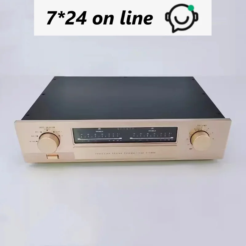 YU-07 MUSMYS C-2860 Preamplificador totalmente equilibrado Clase A pura Preamplificador SNR 110dB Grupo 3 RCA XLR Entrada 220V/Personalizado 110V