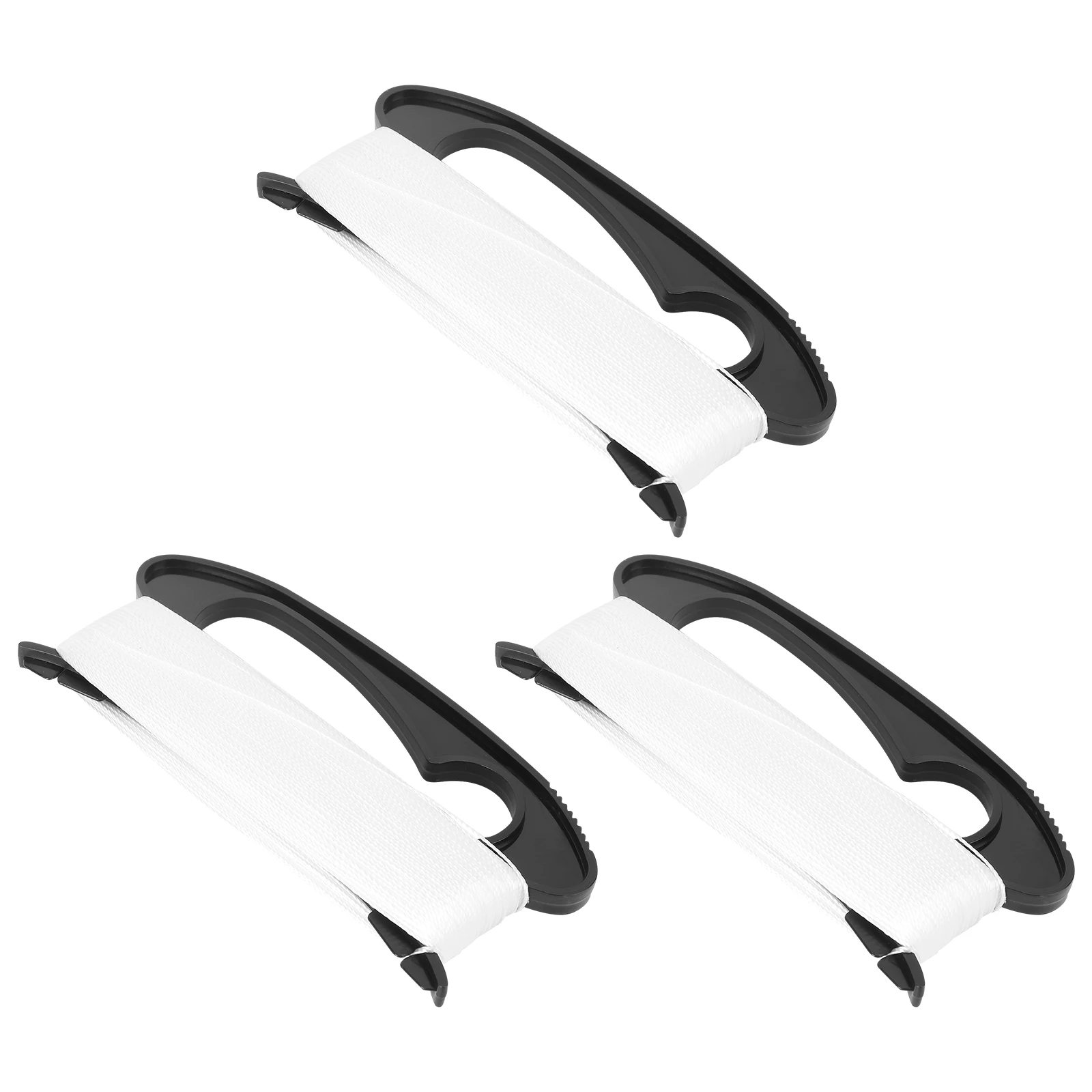 3 uds. Tabla de bobinado de cometa, accesorios de línea voladora de 100M, herramienta negra para deportes al aire libre para niños