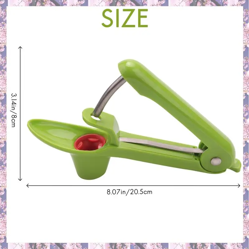 L73A 2025-2 Pcs Cherry Pitter Or Stoner, Olive Pitter Remover, Cherry Core Or Seed Remover Fruits Gadgets Tools(Green)