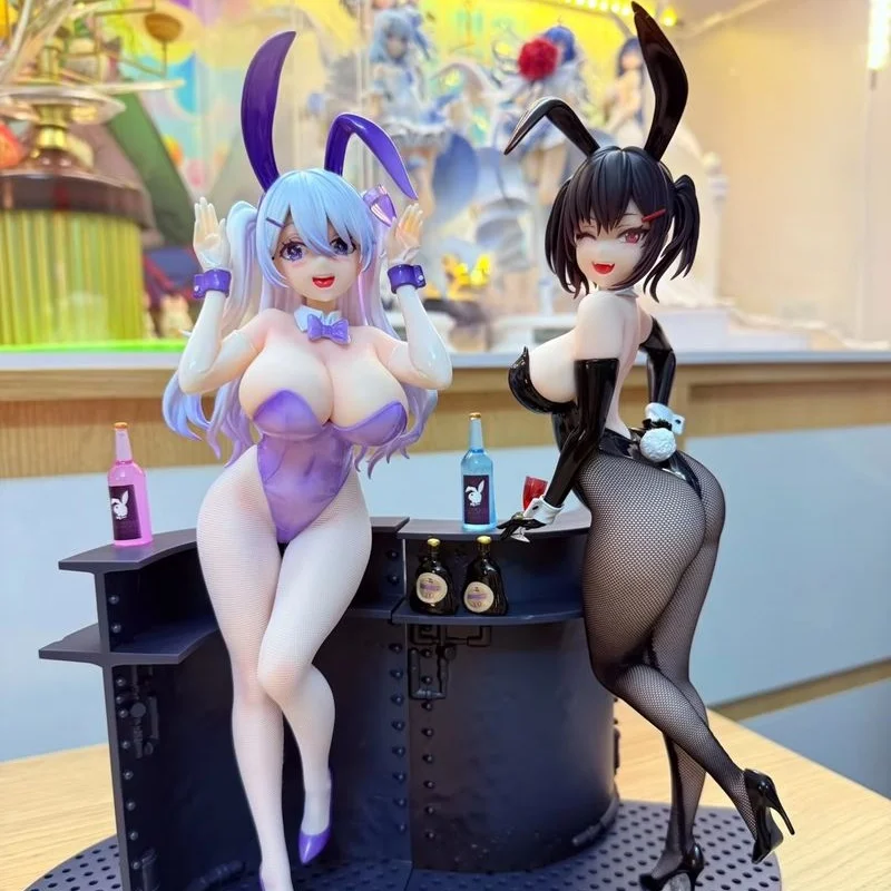 

Оригинальная температура BearPanda Bunny Girl Asanagi Rin Xiya, 3D кристаллический глаз и креативные модели сцены, классическая аниме-игрушка