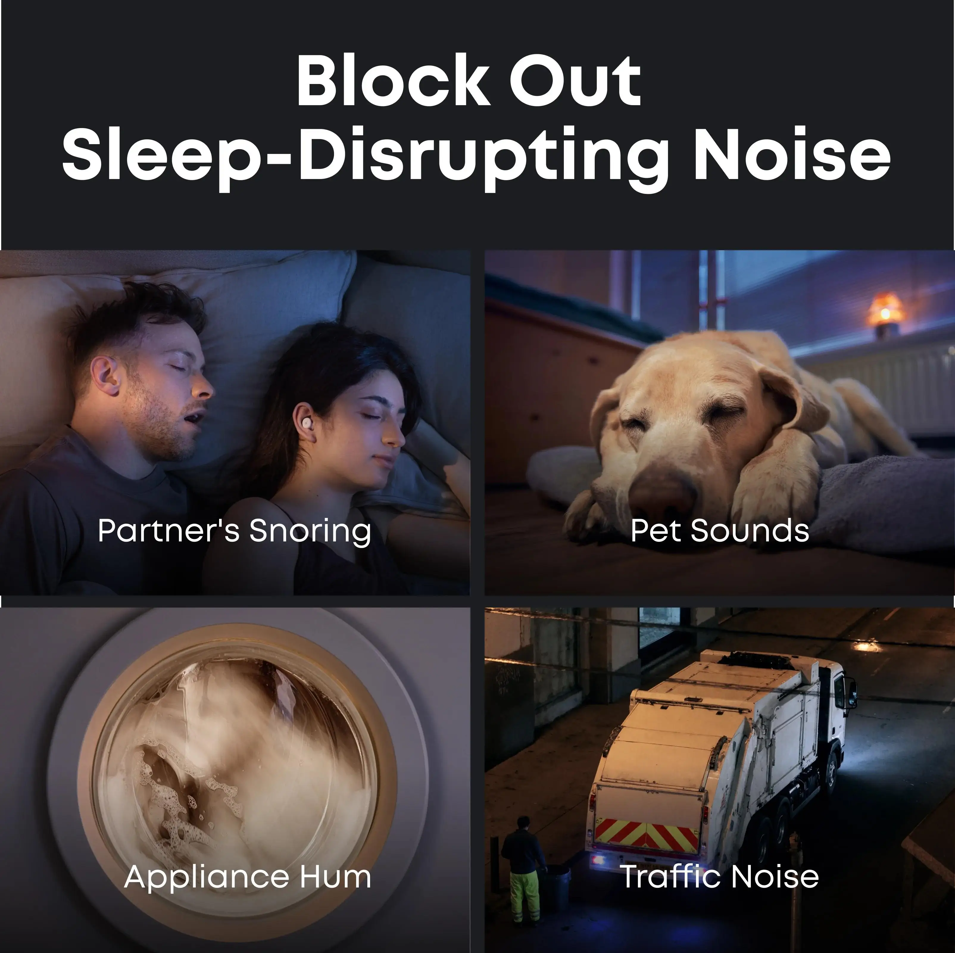 سماعات Anker Soundcore Sleep A30 الجديدة من الجيل الثاني - صديقة للنوم الجانبي، إلغاء الضوضاء النشط، بلوتوث لاسلكي #6