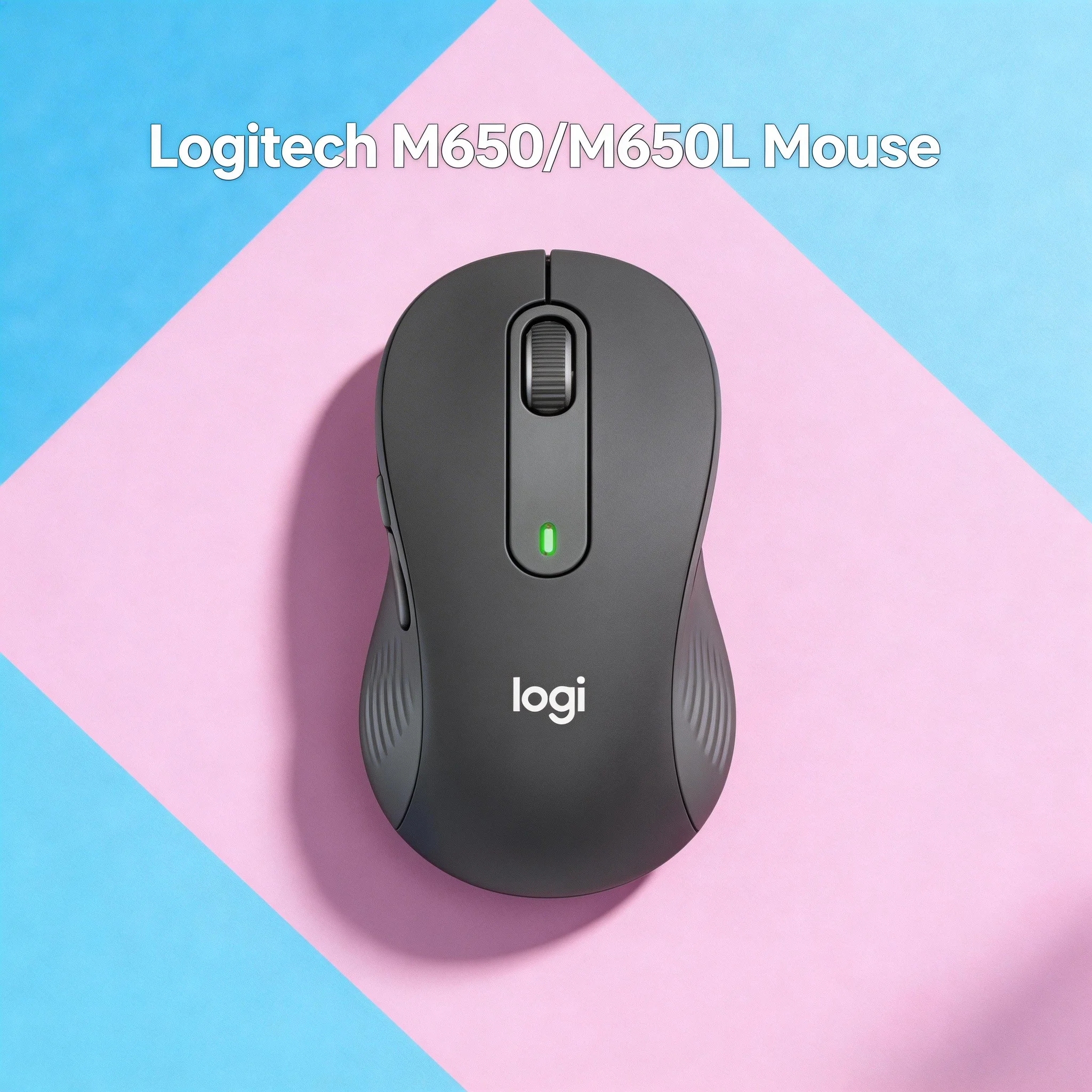 

Беспроводная бесшумная мышь Logitech M650 M650L с поддержкой Bluetooth и USB для ноутбуков, настольных ПК, офиса и дома. Компьютерные аксессуары.