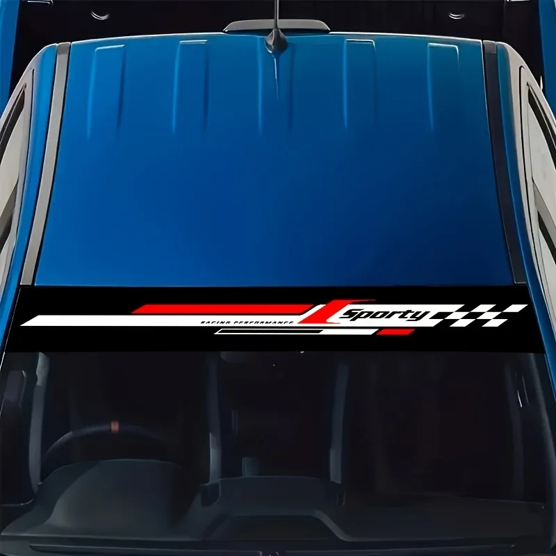 1 шт. автомобильная наклейка спортивной тематики, привлекательная гоночная наклейка для персонализации автомобиля
