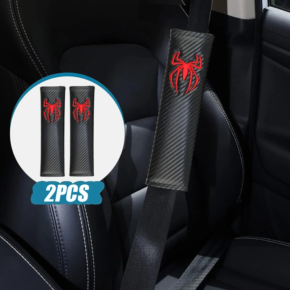 2pcs/set Seat Belt Cover Pad Car Styling Fit for BMW VW Seat Skoda Lada Renault KIA Subaru Audi Peugeot Mazda Nissan Hyundai Byd