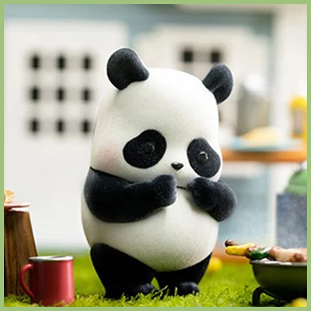 Cute Panda Roll Gen Blind Box Daily Series Trendy Toy Figurine Gift Decoration Blind Box Figure  Cat Figures Kawaii Surprise Box