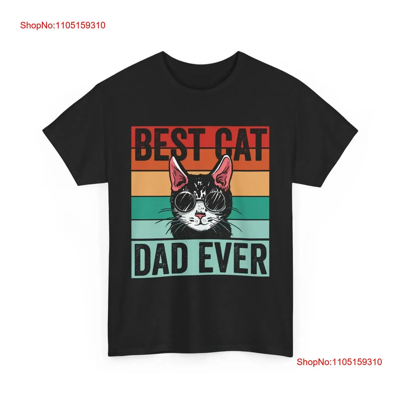 

Cat Daddy Lover Fathers Day Best Dad Ever T Shirt vintage Washed streetwear Breathable designer clothes Top For Everyday Wear
