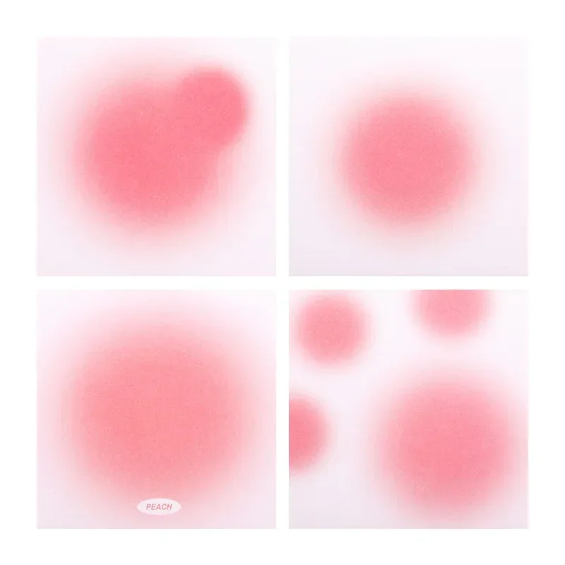 Korean Stationery Creative Black Sticky Notes Simple Student Message Sticky Note Paper Cute Office Memo Message Note Sticky