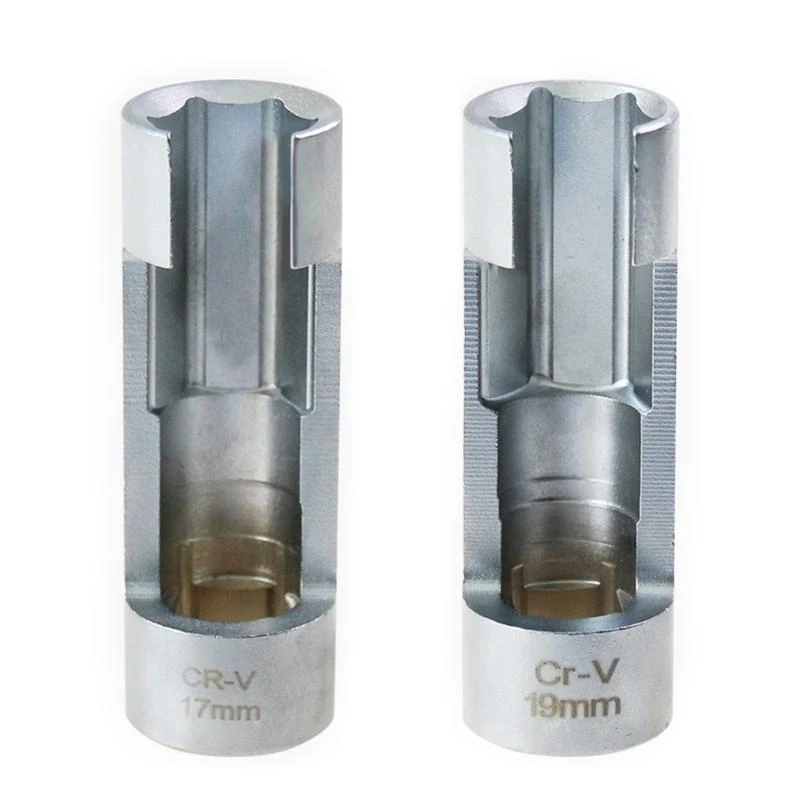 

Diesels Injector Fuels Pipe Hexagonal Opening Removal Sleeve Oxygen Sensors Wrench Pipe Socket Workshop Hand Tool
