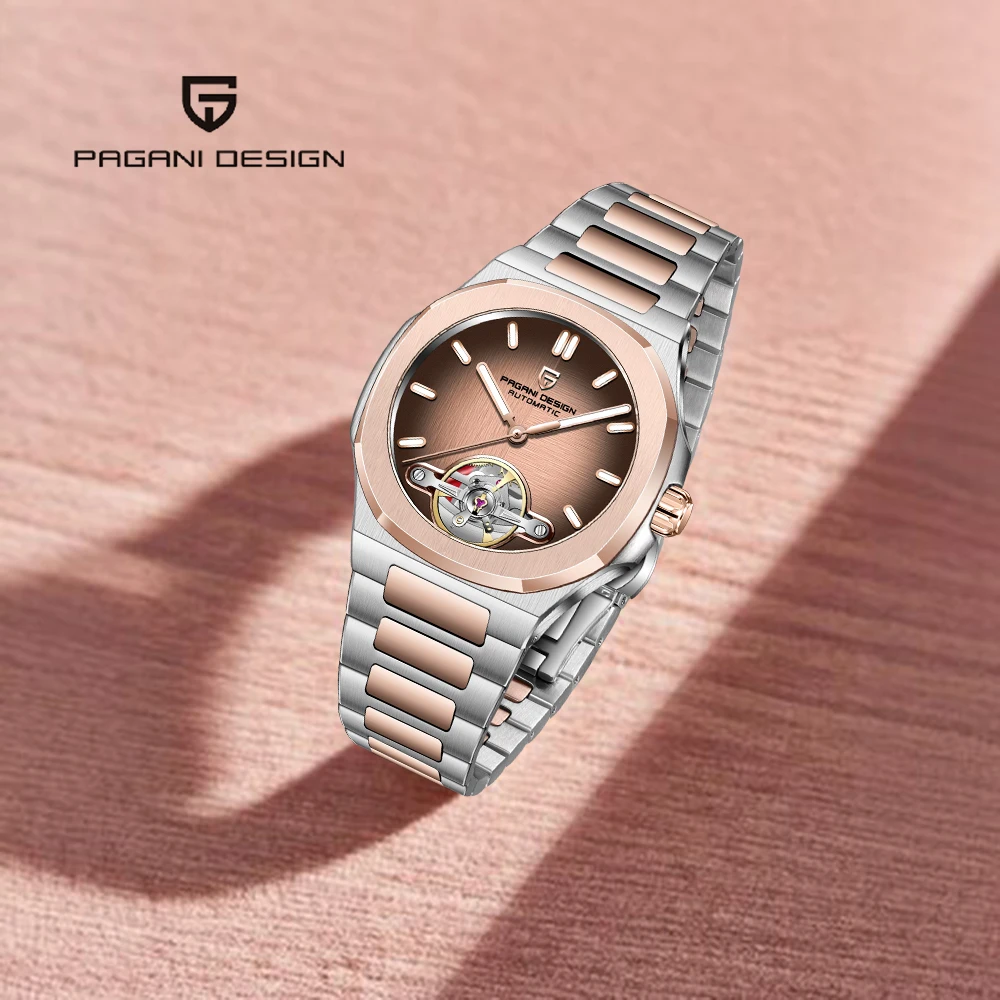 

PAGANI DESIGN 2025 Men Automatic Mechanical Watch 50 Meters Waterproof Casual Wild Fashion Sapphire Glass Luminous Pointer Watch