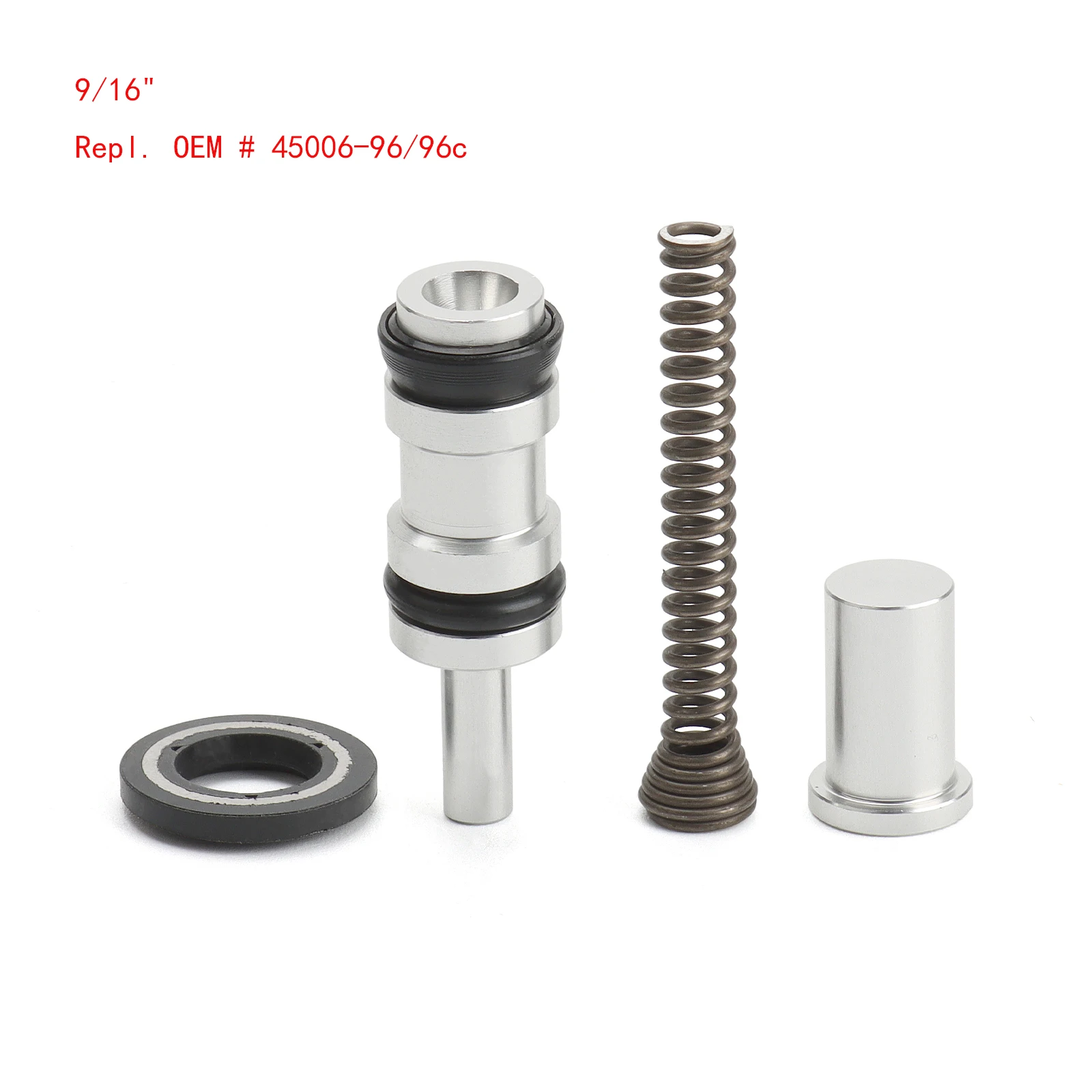 Motorcycle Front Master Cylinder Rebuild Kit 11/16' 9/16